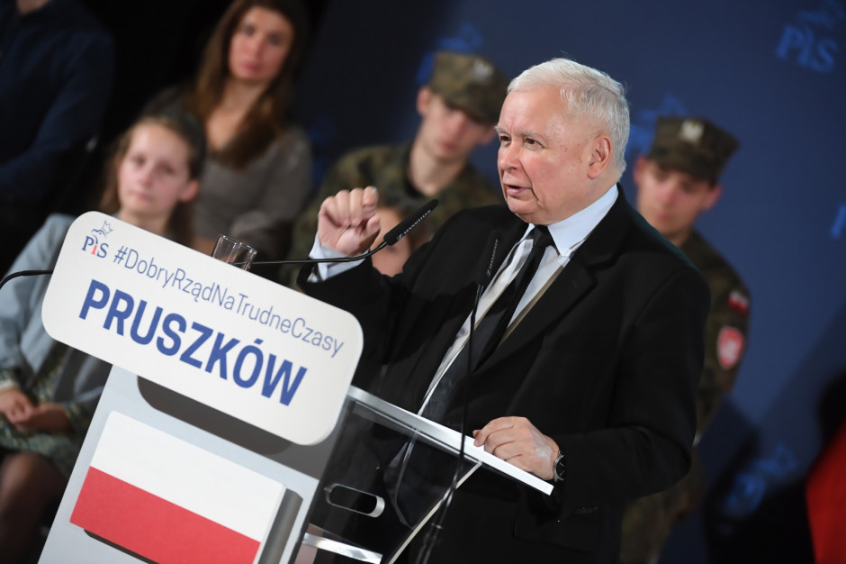 Potrzebne są nowe zasady liczenia głosów w wyborach - powiedział Jarosław Kaczyński (fot. PAP/Andrzej Lange)