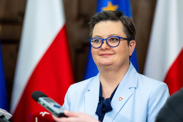 Wiceminister edukacji Katarzyna Lubnauer(fot. PAP/Grzegorz Michałowski)