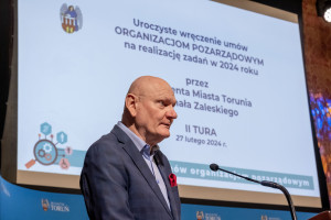 Prezydent Michał Zaleski zapewnia, że zadłużenie Torunia jest pod kontrolą (fot. facebook.com/Michał Zaleski)