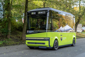 Pasażerowie będą mogli przejechać autonomicznym minibusem z Muchowca do Doliny Trzech Stawów (fot. katowice.eu)