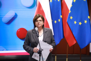 - Nie będziemy małych szpitali zamykać, ale je restrukturyzować - zapewnia minister Izabela Leszczyna (fot. twitter.com/Ministerstwo Zdrowia)