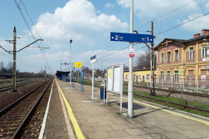 Stacja Olkusz przed modernizacją ( fot. PKP PLK)