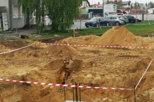 Bomby lotnicze odkryto we wtorek 23 kwietnia (Fot. biala-podlaska.policja.gov.pl)
