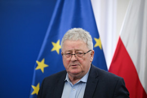 Minister rolnictwa Czesław Siekierski. (Fot. PAP/Darek Delmanowicz)