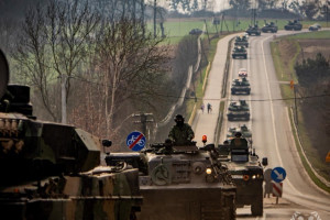 Od 4 do 6 maja na drogach trzech województw będzie można zobaczyć kolumny wojskowych pojazdów (fot. Sztab Generalny Wojska Polskiego)