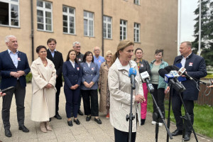 Grażyna Kluge została jednogłośną decyzją radnych wybrana na przewodniczącą rady w Elblągu (fot. facebook.com/Grażyna Kluge)