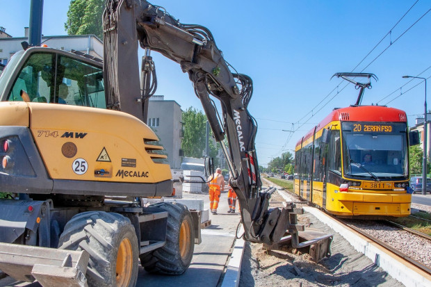 Rusza budowa kolejnych przystanków tramwajowych na warszawskiej Woli (fot. FB/Tramwaje Warszawskie/zdjęcie ilustracyjne)