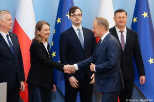 Hanna Wróblewska została powołana na stanowisko Ministra Kultury i Dziedzictwa Narodowego (fot. gov.pl/Krystian Maj/KPRM)
